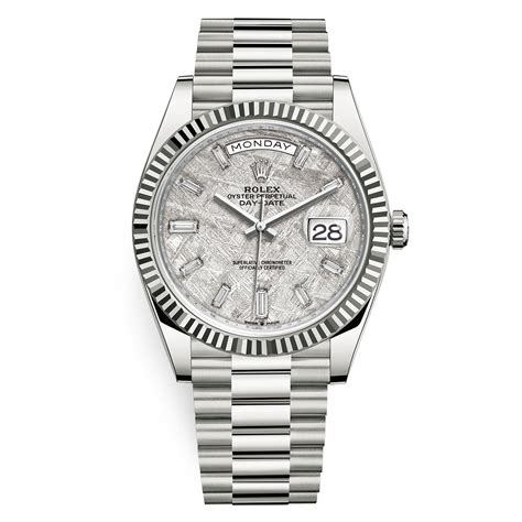 rolex model 228239|rolex meteorite dial day date.